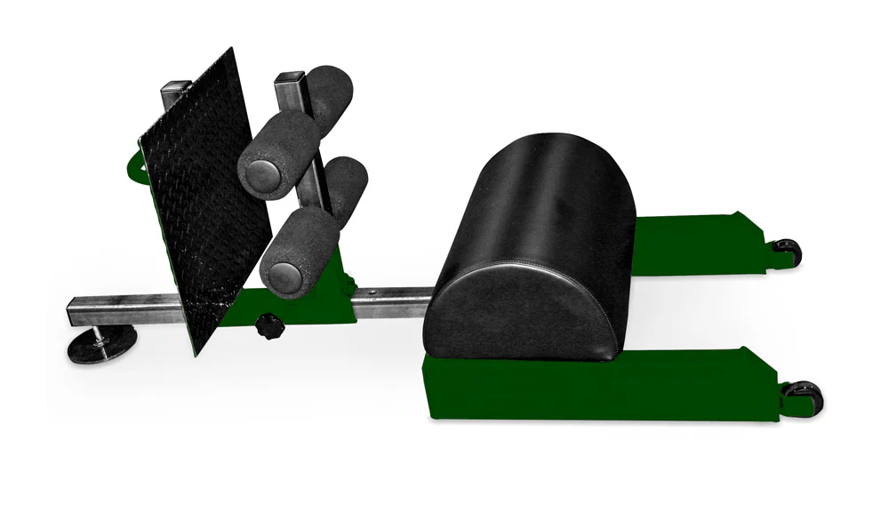 elitefts Scholastic Floor Glute Ham Raise (GHR) with Wheels - Image 9