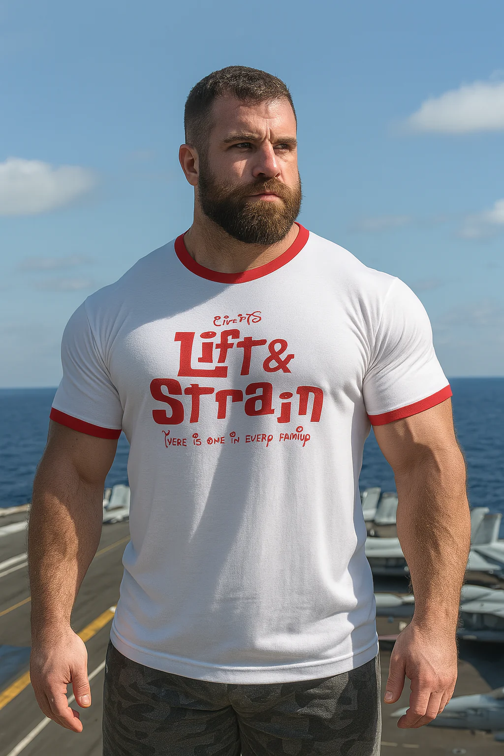 LIMITED EDITION LIFT & STRAIN T-SHIRT - Image 2