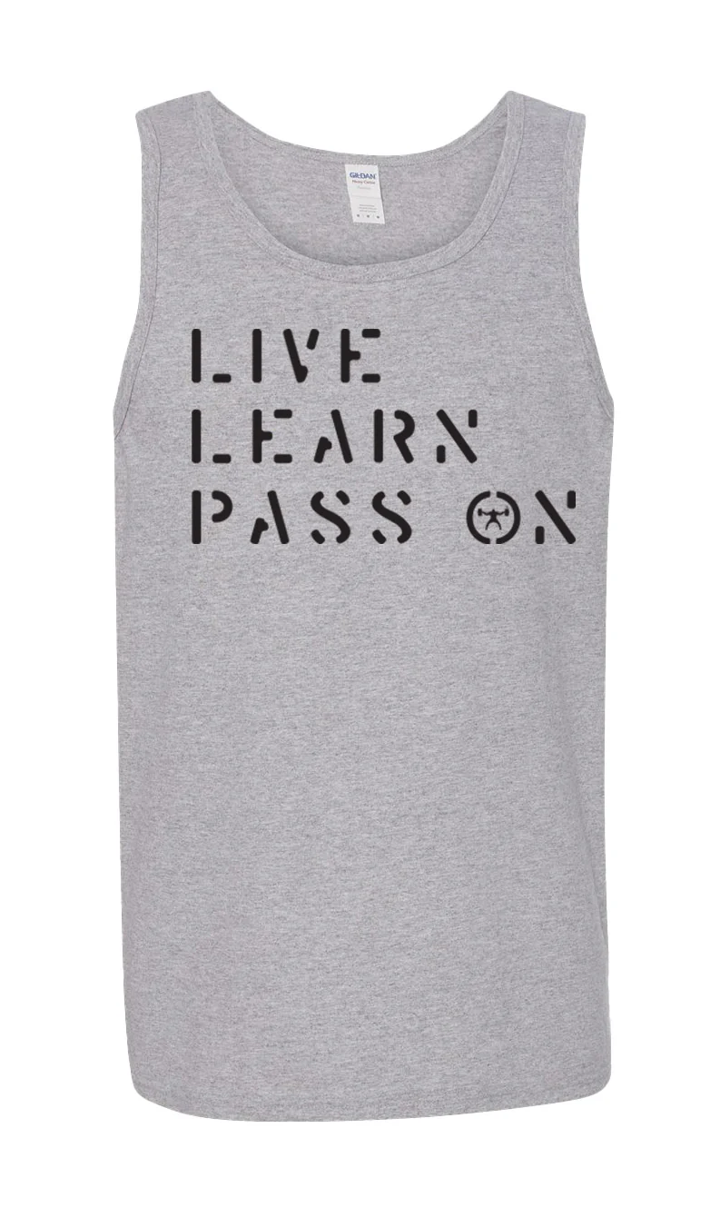 elitefts Live Learn Pass On Tank Top - Image 3