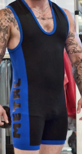 Metal 2 Color Slim Fit Singlet - Image 3
