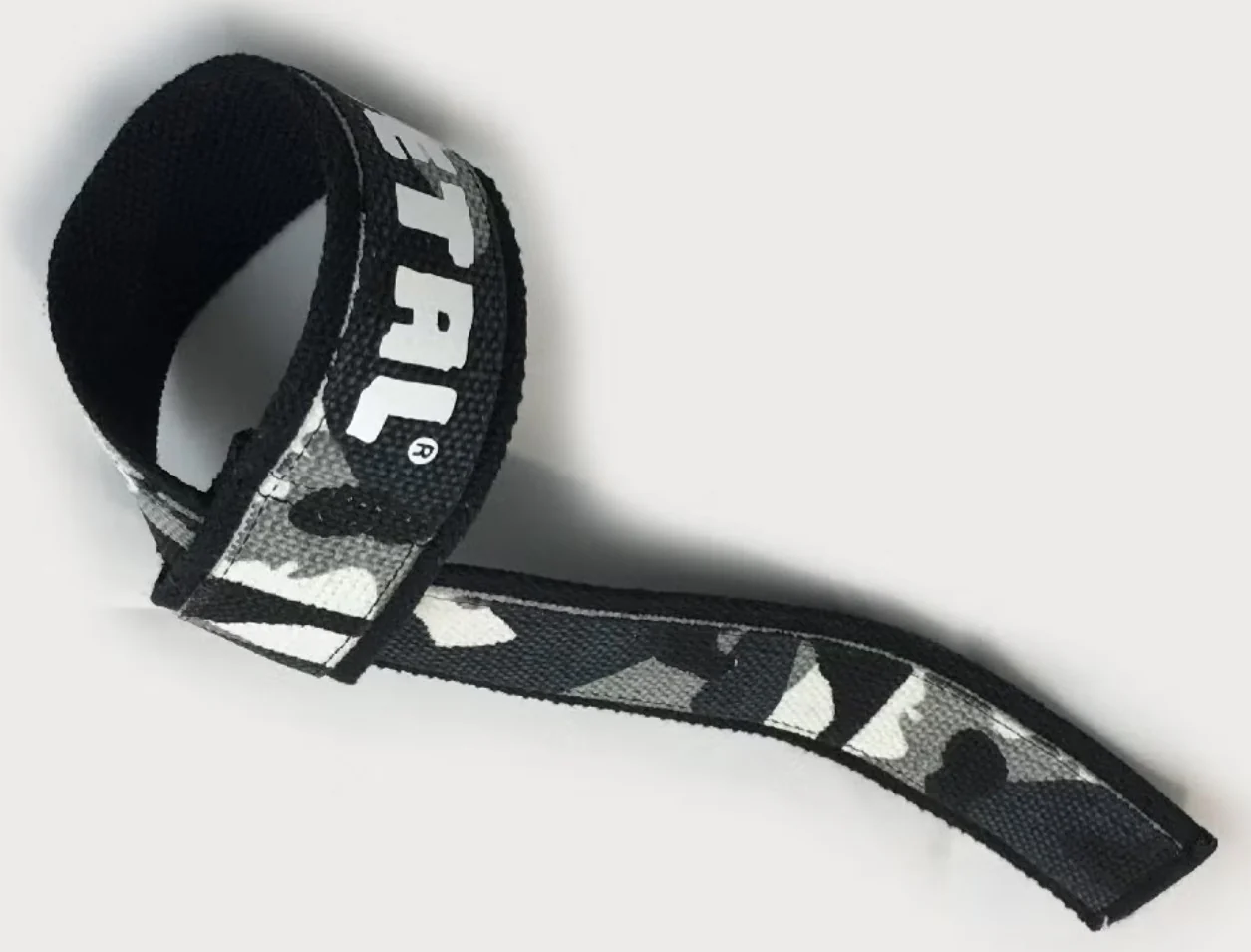 Metal Black'n Grey Camo Lifting Straps - Image 2