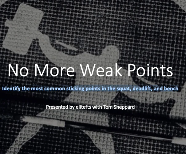 No More Weak Points Webinar Course - Image 2