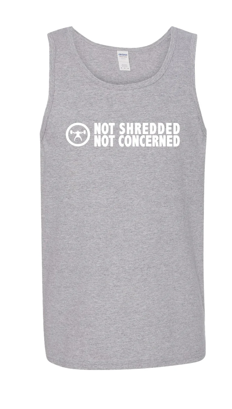 elitefts Not Shredded Not Concerned Tank Top - Image 4