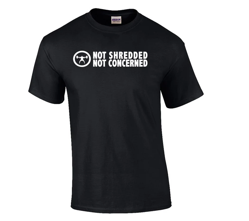 elitefts Not Shredded Not Concerned T-Shirt - Image 2