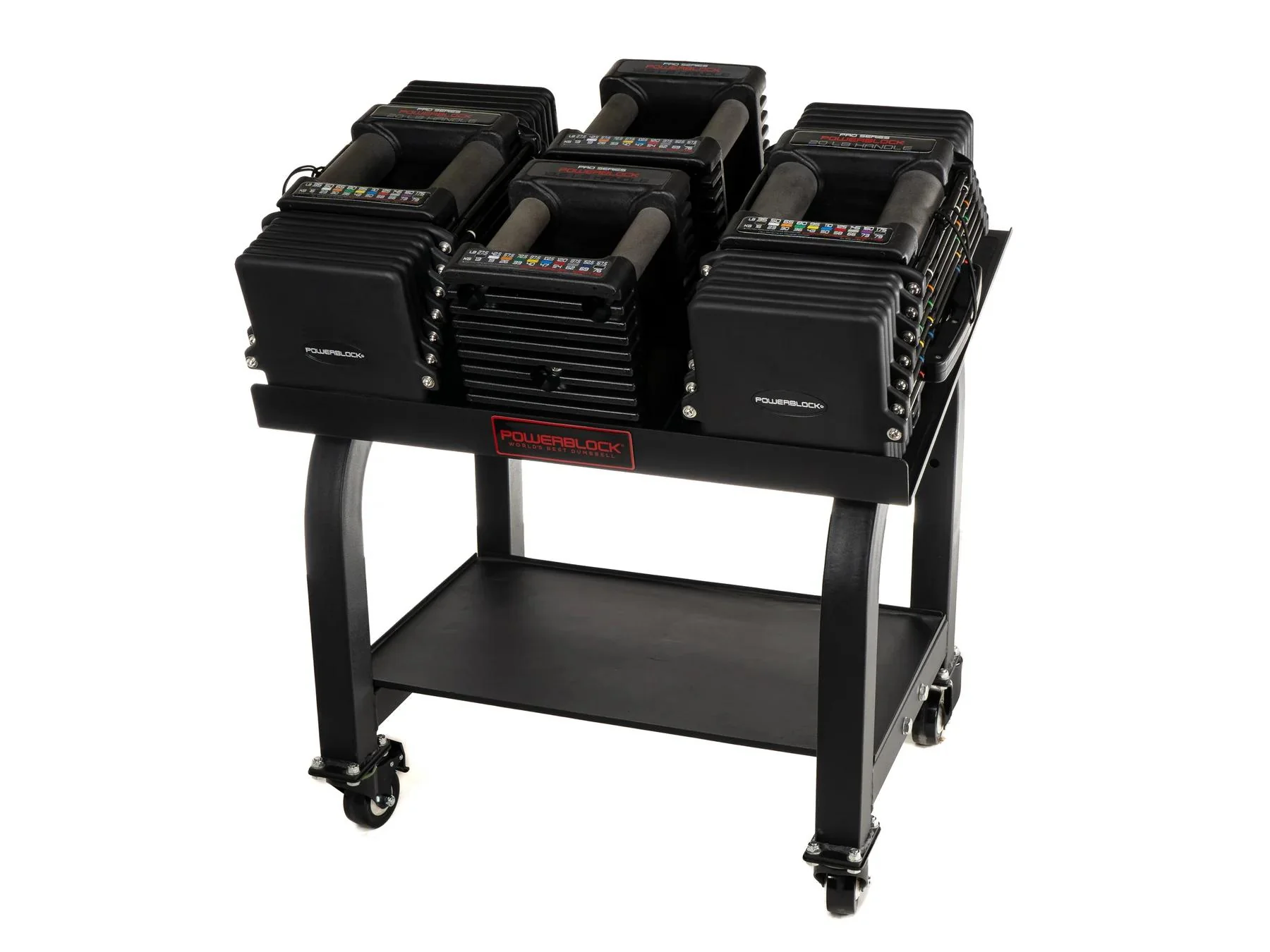 PowerBlock Commercial Pro 125 Set w/ Pro Max Stand - Image 4
