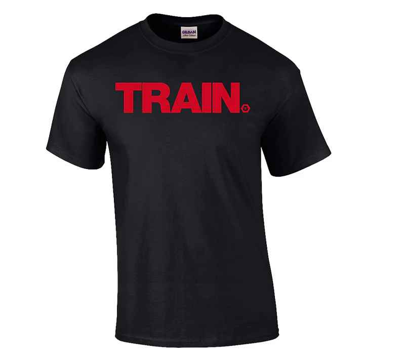 elitefts Train Red T-Shirt - Image 2