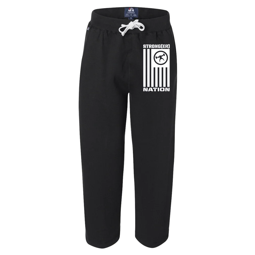 elitefts Strong(er) Nation Open Bottom Sweatpants