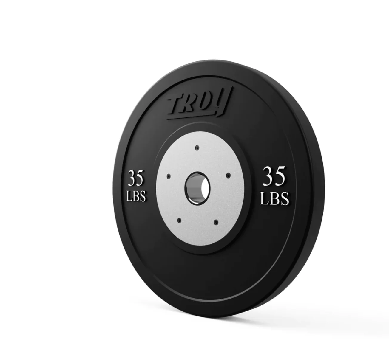 Troy Black Competition LB Bumper Plates - Image 3