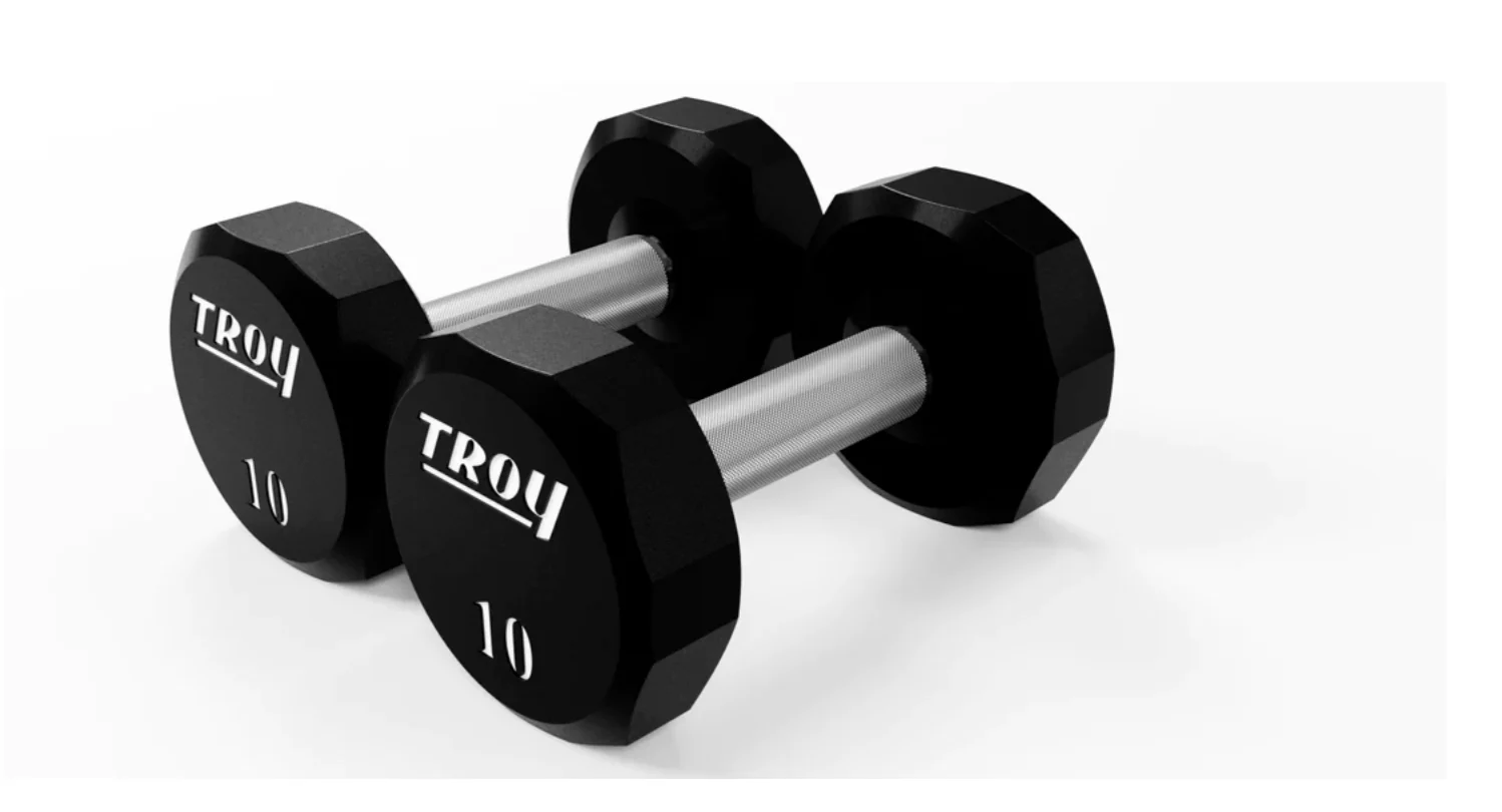 Troy Urethane 12-Sided Dumbbell - Image 4