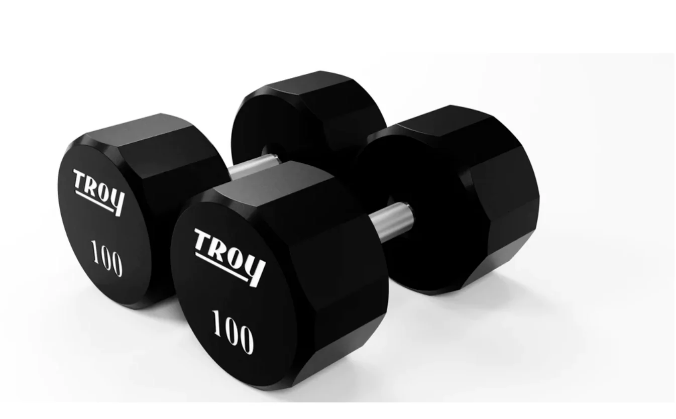 Troy Urethane 12-Sided Dumbbell - Image 5