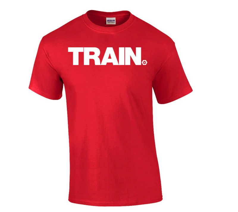 elitefts Train White T-Shirt - Image 4